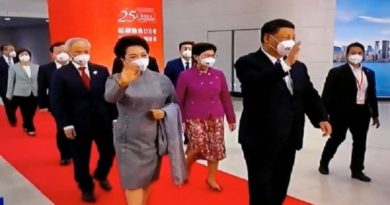 Presidente de China visita a Hong Kong