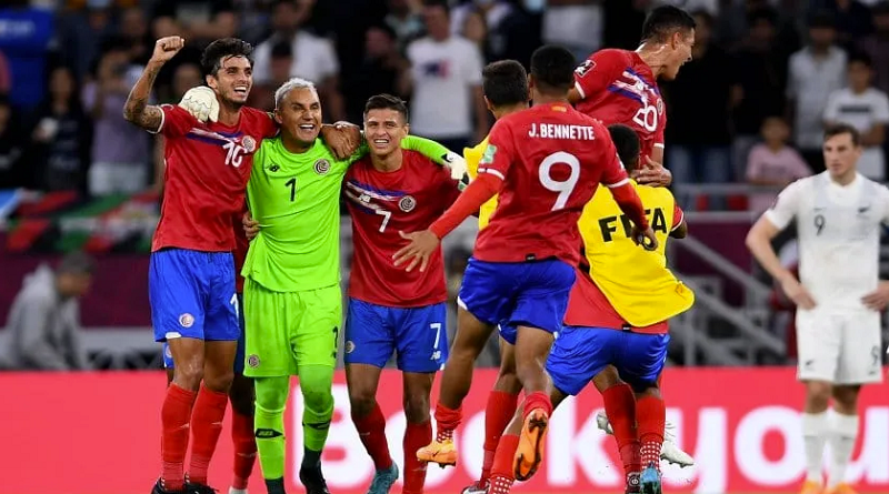 Costa Rica clasifica al Mundial Catar 2022