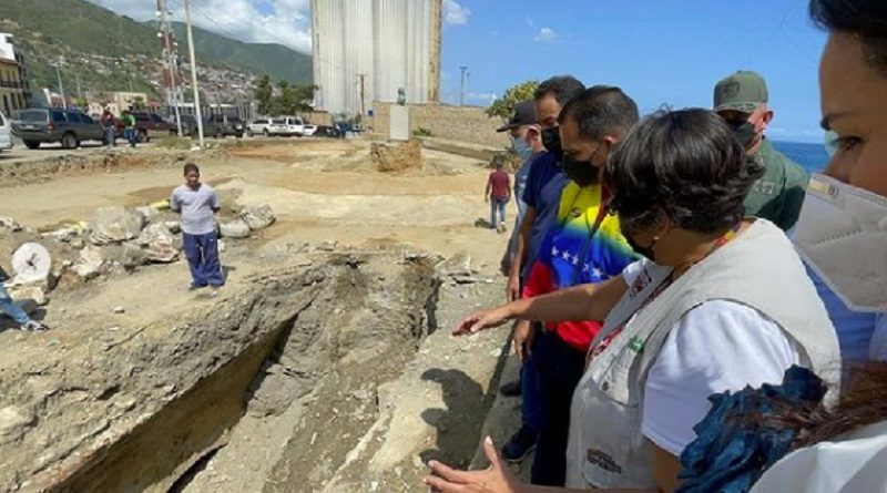 Inicia recuperación de Baluarte colonial hallado en La Guaira