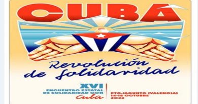 Celebrarán en España el XVI Encuentro de Solidaridad con Cuba