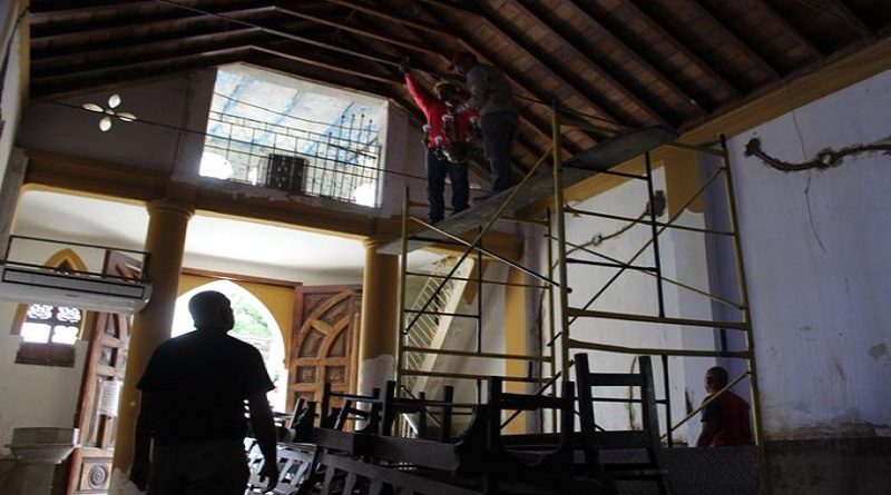 Inicia recuperación de Iglesia en Barrio El Carmen de Maracay