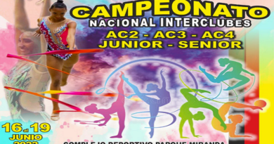 Compiten gimnastas rítmicas de 11 estados en el Parque Miranda