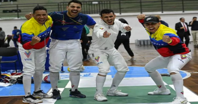 Más medallas de Oro obtienen Rubén Limardo y el equipo esgrima en Valledupar 2022