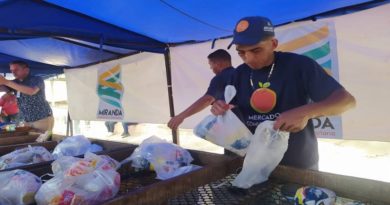 Mercados comunitarios mirandinos distribuyen 30 mil toneladas de alimentos en tres años