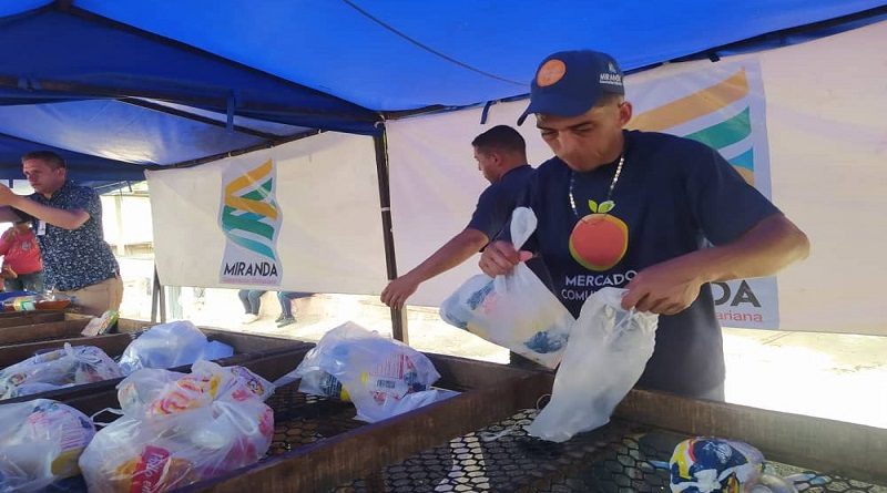 Mercados comunitarios mirandinos distribuyen 30 mil toneladas de alimentos en tres años
