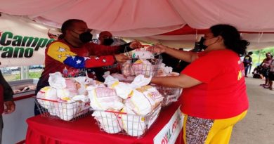 Feria de Campo Soberano benefició a 169 familias de El Furrial