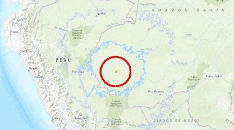 Sismo de magnitud 6.5 sacude el estado brasileño de Acre