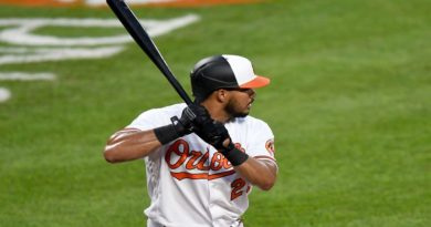 Anthony Santander despachó su jonrón número 18 de la temporada
