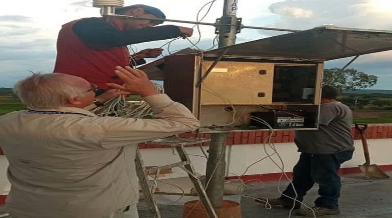 Instalan Estación Meteorológica Automática en Guárico