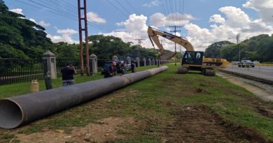 Ejecutan trabajos de sustitución de tuberías en el norte de Valencia