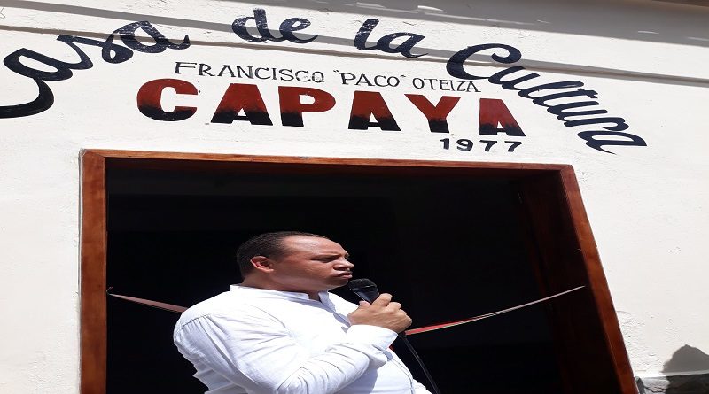 Reinauguran Casa de la Cultura "Francisco Paco Oteiza" en Miranda