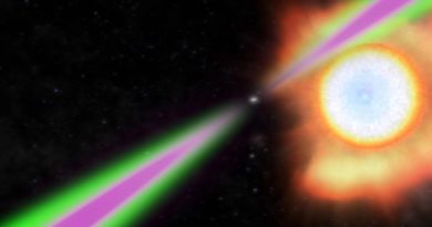 Púlsar “viuda negra” estableció récords por ser la estrella de neutrones más masiva