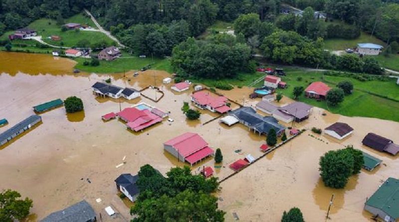 Inundaciones en Kentucky dejan al menos 25 fallecidos