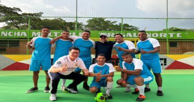 Valencia reinaugura cancha de usos múltiples en Trigal Norte