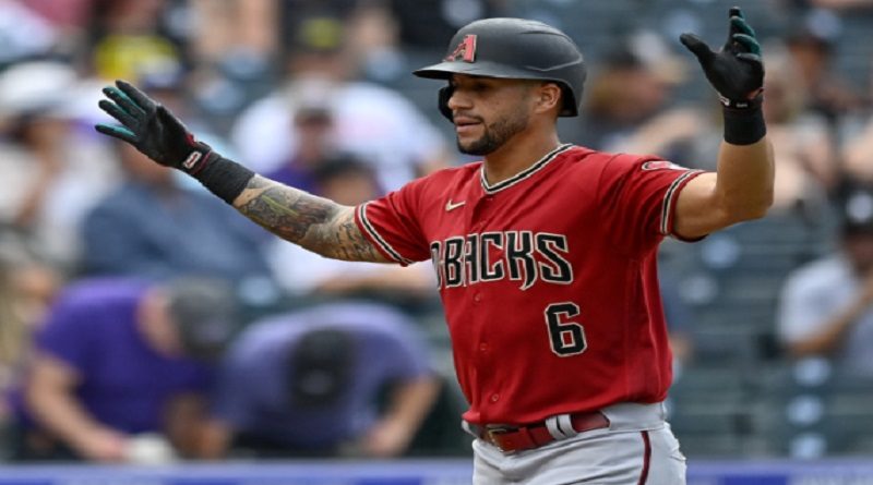 David Peralta llegó a los 12 cuadrangulares con Arizona