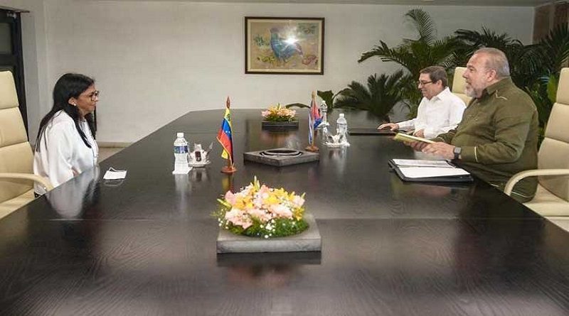 Vicepresidenta Ejecutiva Delcy Rodríguez realiza visita oficial a Cuba para reforzar lazos bilaterales