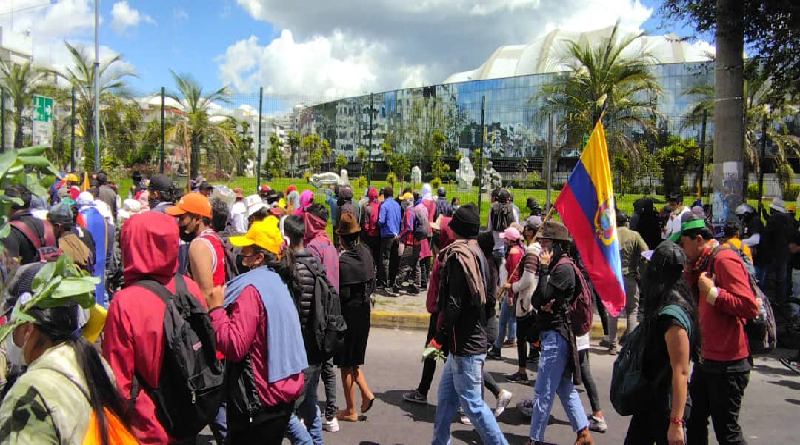 Movimiento indígena de Ecuador denuncia estigmatización de protestas