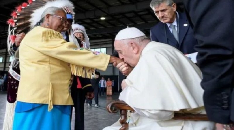 “Peregrinación penitencial” inicia Papa Francisco para pedir perdón a pueblos indígenas abusados en Canadá