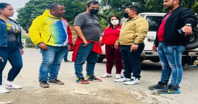 Realizan inspección de vía en la Avenida Intercomunal El Valle