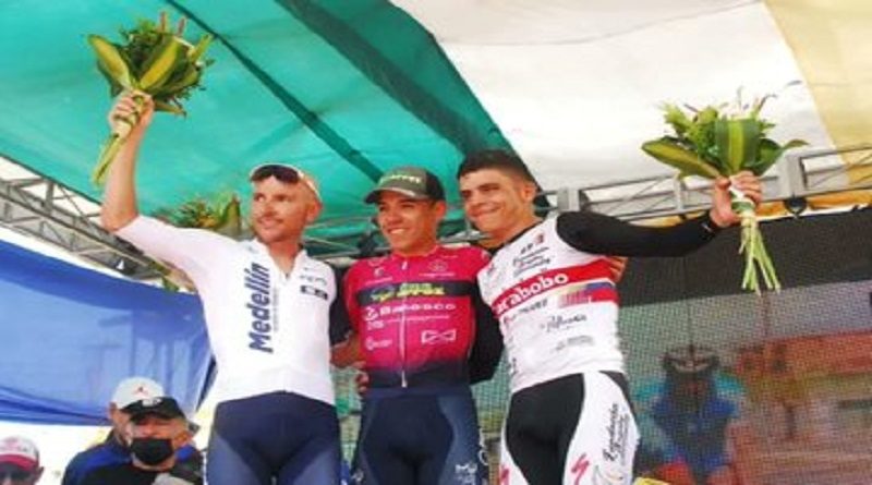 César Sanabria gana en Valle de La Pascua la cuarta etapa de la Vuelta a Venezuela  