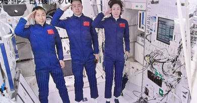 Taikonautas impartirán clases desde módulo de laboratorio espacial de China