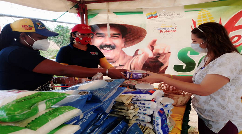 Gobierno Bolivariano distribuye más de 30 Ton de alimentos en Anzoátegui