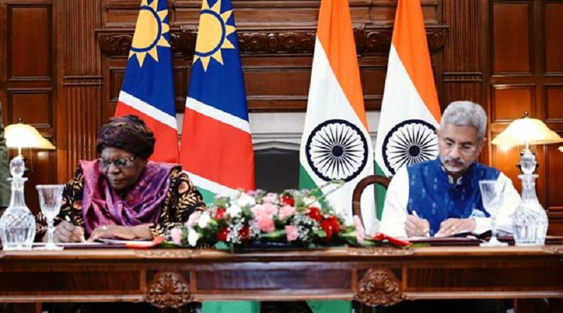 India y Namibia ampliarán los lazos bilaterales