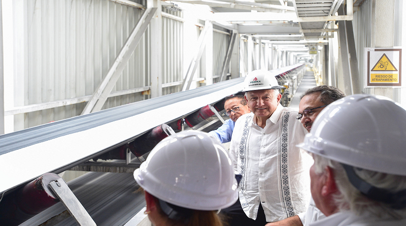 Supervisan plantas de fertilizantes que beneficiarán a dos millones de productores mexicanos