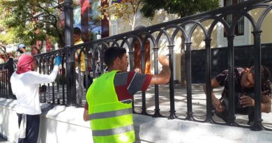 Fundapatrimonio adelanta trabajos de rehabilitación de la Plaza Bolívar de Caracas