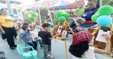 Con diversas actividades niños y niños celebran su día en La Pastora