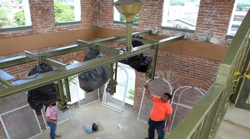 Avanza rehabilitación en la iglesia San José de Cagua