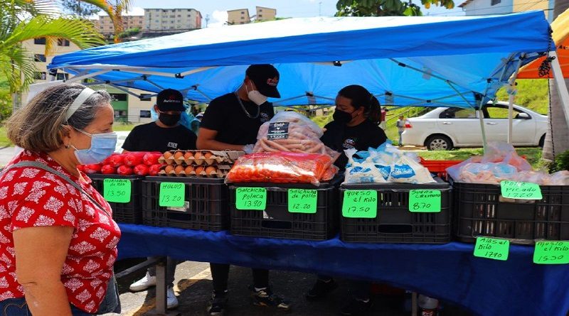 Más de 19 toneladas de alimentos se distribuyeron en Los Teques en junio