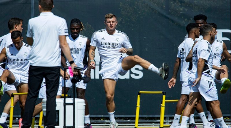 Madrid se prepara para el clásico de pretemporada en Las Vegas