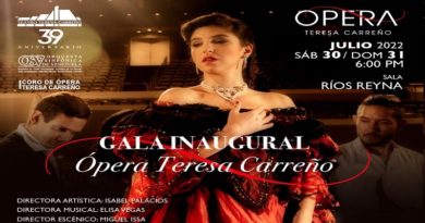 Gala Inaugural de la Compañía de Ópera Teresa Carreño será este 30 y 31 de julio