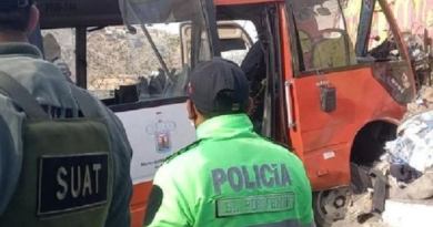 Al menos 41 heridos deja accidente de autobús en Perú