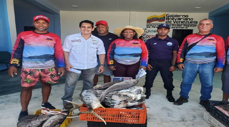 Pescadores de Miranda donaron más de 2450 kilos de pescado