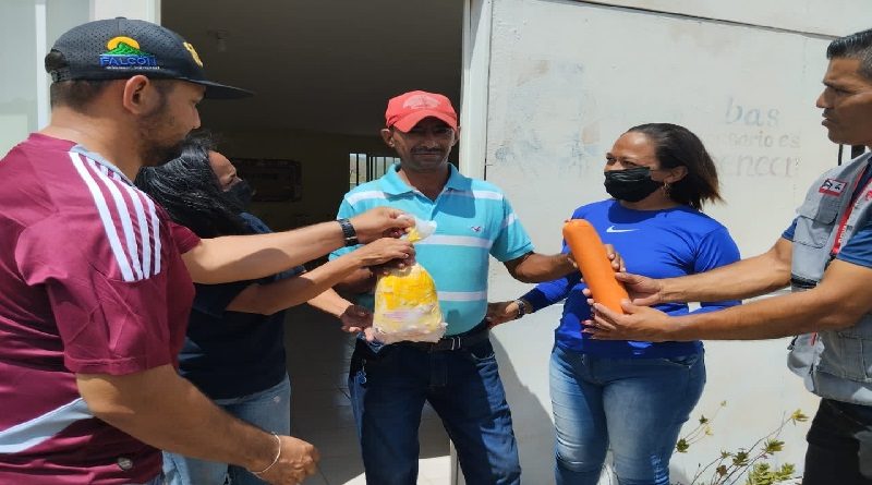 Plan Nacional de Distribución de Proteína atiende más de 280 familias falconianas