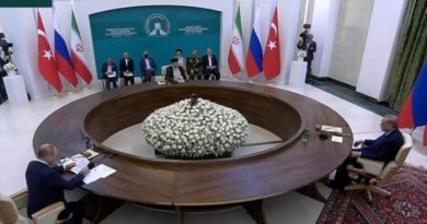Cumbre Trilateral: Rusia, Irán y Turquía coinciden en que EE.UU. debe retirarse de Siria