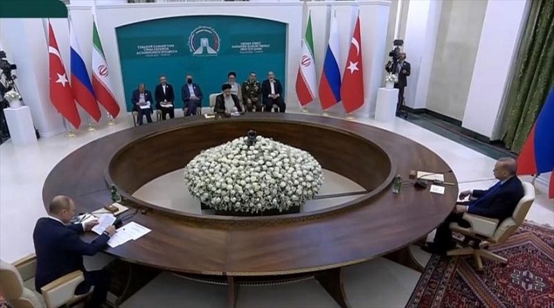 Cumbre Trilateral: Rusia, Irán y Turquía coinciden en que EE.UU. debe retirarse de Siria