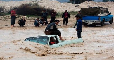 Registran al menos 17 fallecidos en inundaciones al sur de Irán