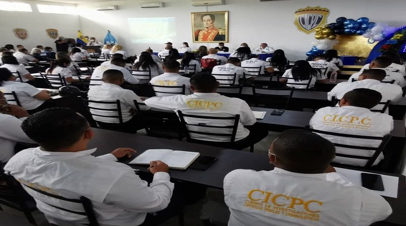 Capacitan a funcionarios del CICPC en materia antidrogas