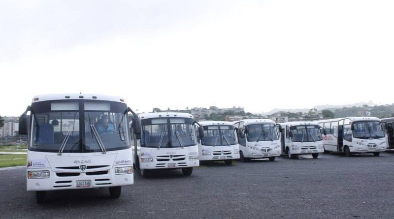 Transporte público mirandino eleva capacidad de servicio con nuevo lote de autobuses