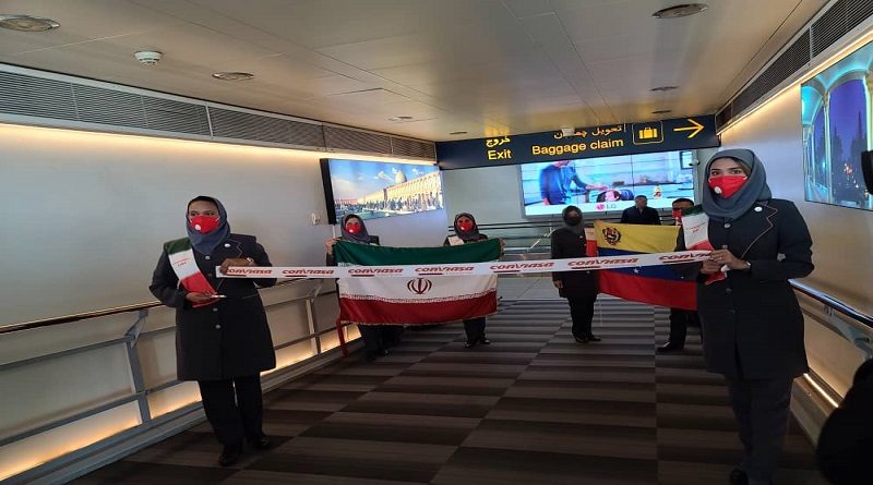 Conviasa inicia actividad de conectividad de vuelo Caracas-Teherán
