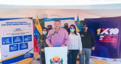 Afectados por lluvias en Guanta fueron atendidos por la gobernación de Anzoátegui