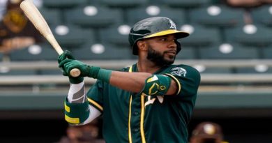 Elvis Andrus guio triunfo de los Atléticos de Oakland