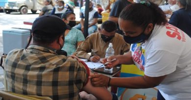 Aplican tercera y cuarta dosis contra la COVID-19 en San Juan de los Morros estado Guárico