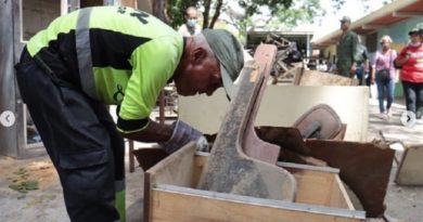 Bricomiles recuperan infraestructuras educativas de Trujillo y La Guaira