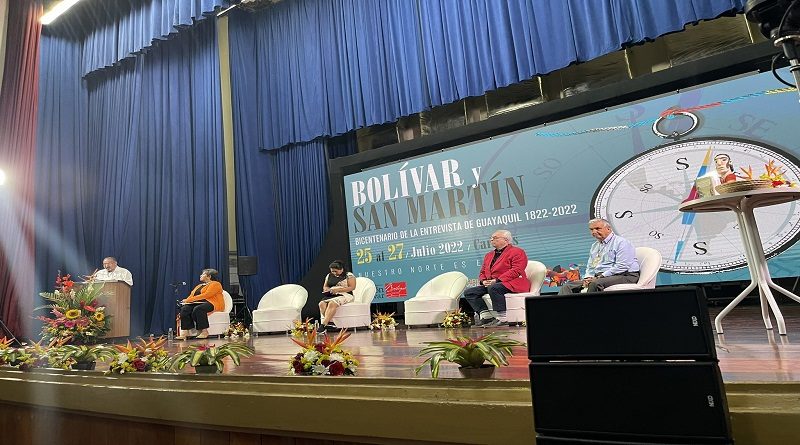 Clausura del Coloquio Internacional Bolívar y San Martín se realiza en Caracas