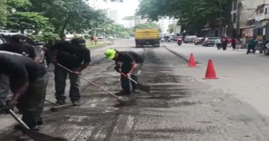 Escuadrón Caza Hueco realiza reparaciones vías de El Valle