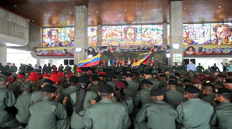 Abanderada delegación de la FANB para los Army Games 2022